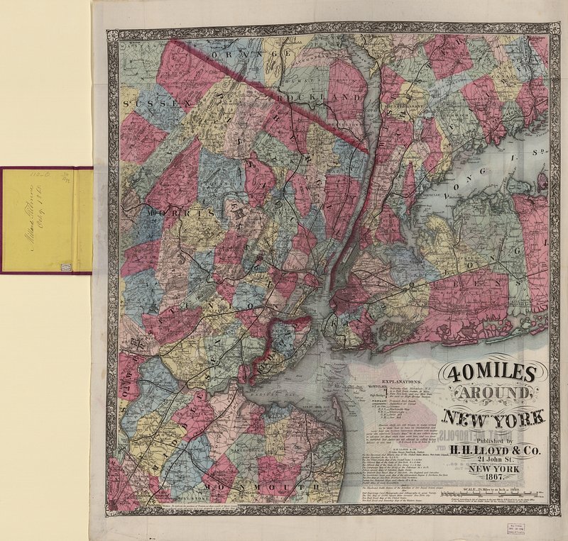 Нью Йорк 1867. Нью Йорк 1867 год. 40 miles