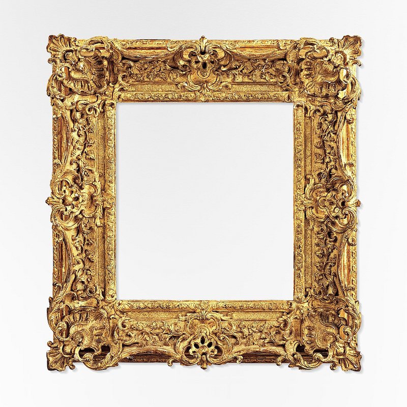 Ornate Swept Antique Style Picture Photo Frames With Mount French Style