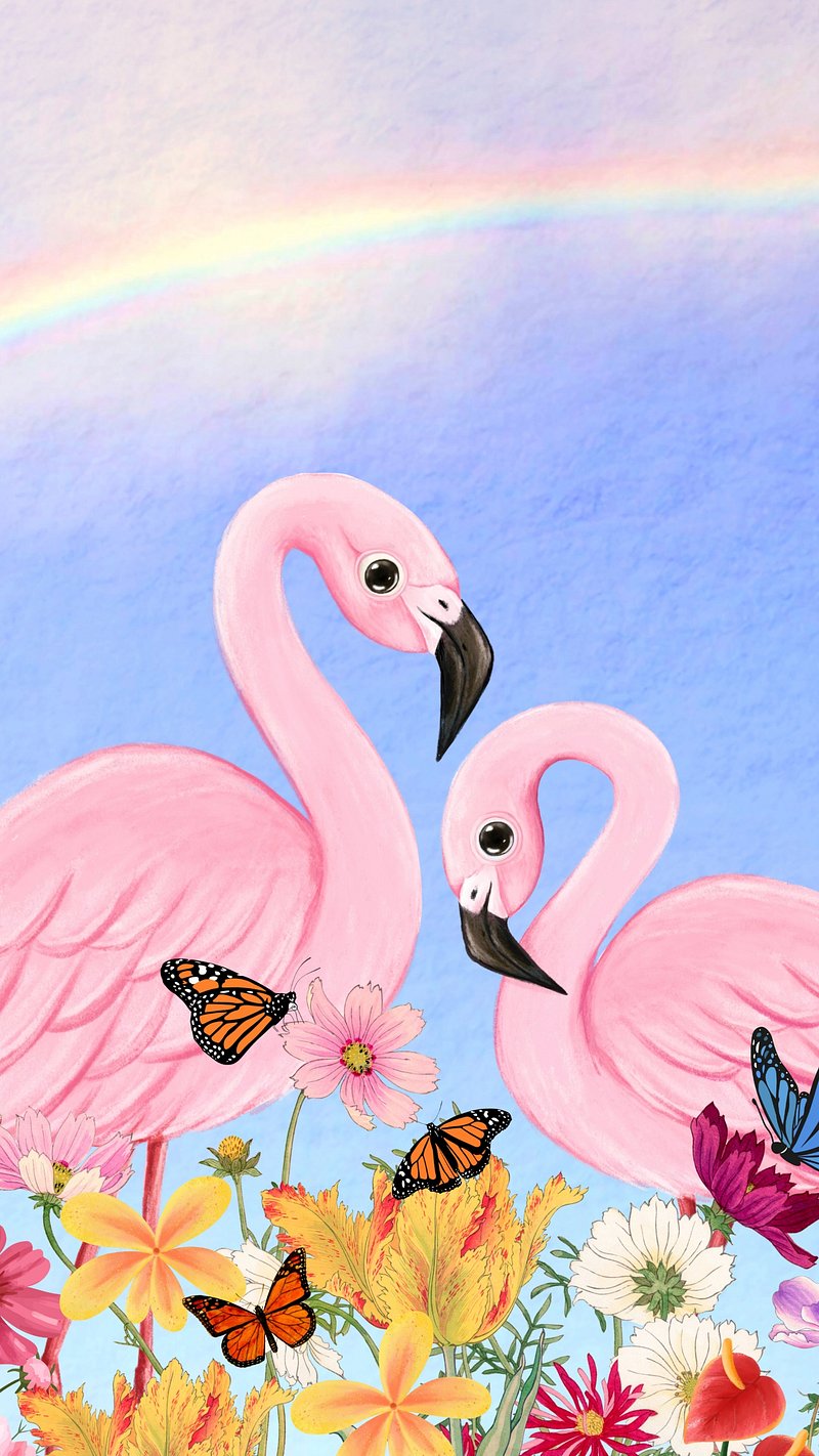 Cute Flamingo Wallpapers on WallpaperDog