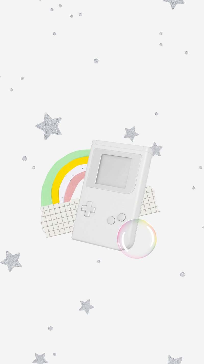 GAMEBOY WALLPAPER IPHONE - AESTHETIC GRADIENT in 2023