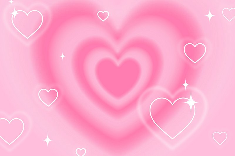 Descubrir 233+ imagen pink hearts background aesthetic ...