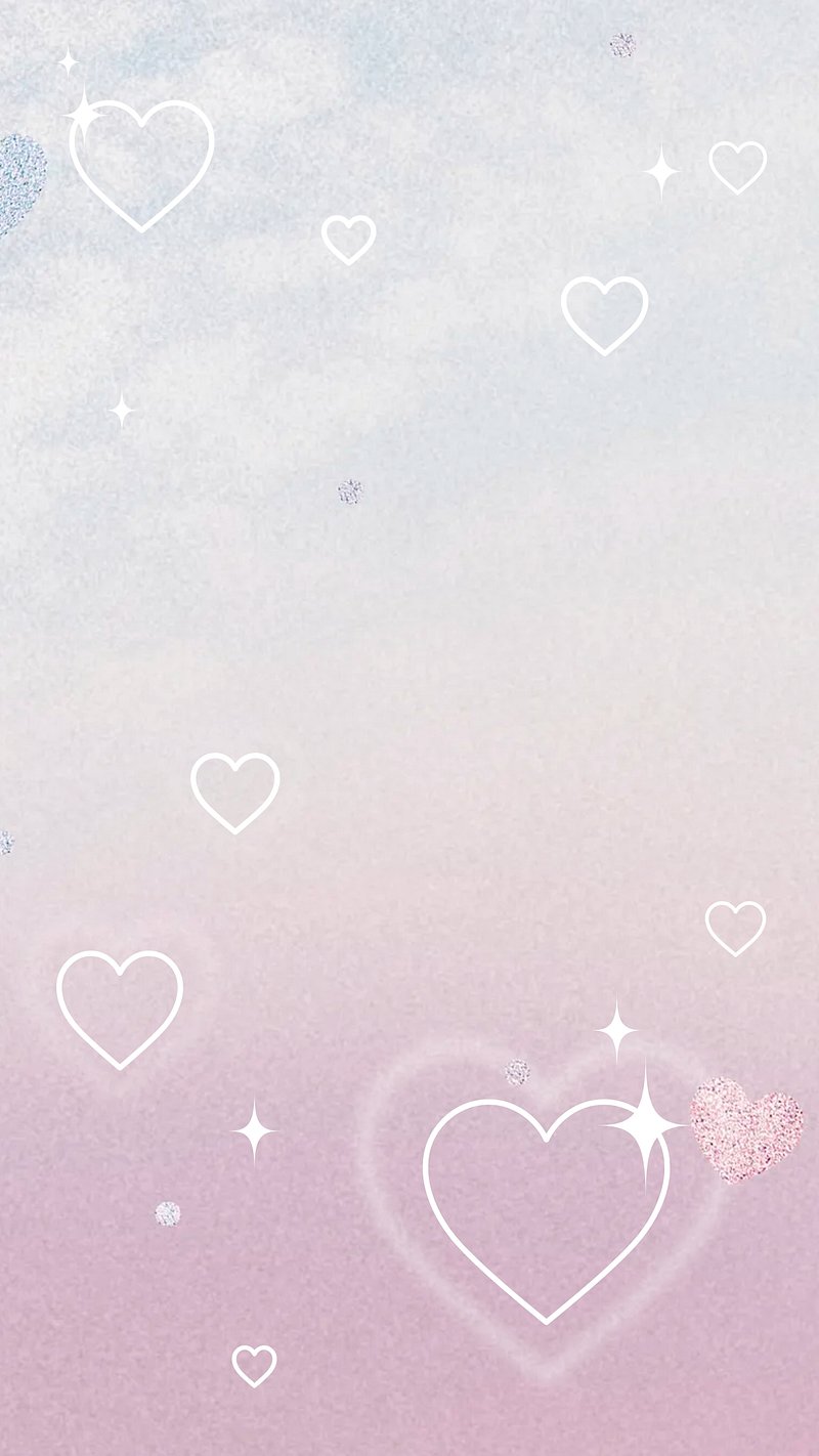 Free Pastel Pink Heart Background  Download in Illustrator EPS SVG JPG   Templatenet