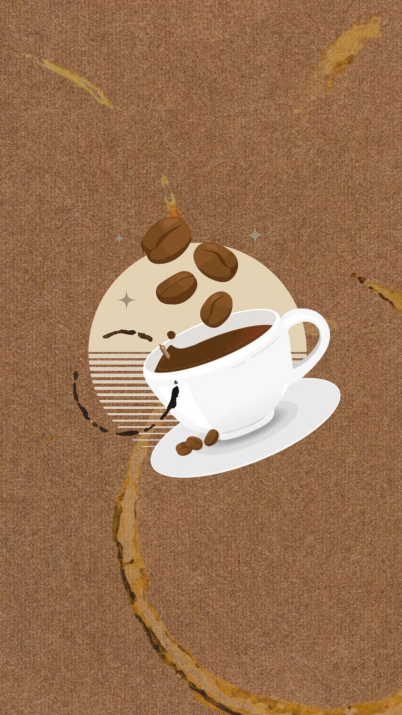 coffee iphone wallpaper  Coffee wallpaper iphone Coffee wallpaper Coffee  illustration
