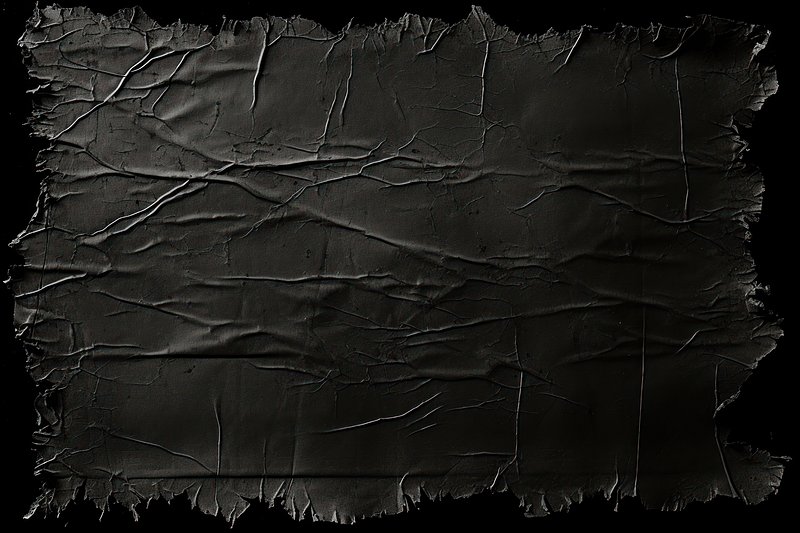 Crumpled black paper textured background, free image by rawpixel.com /  katie