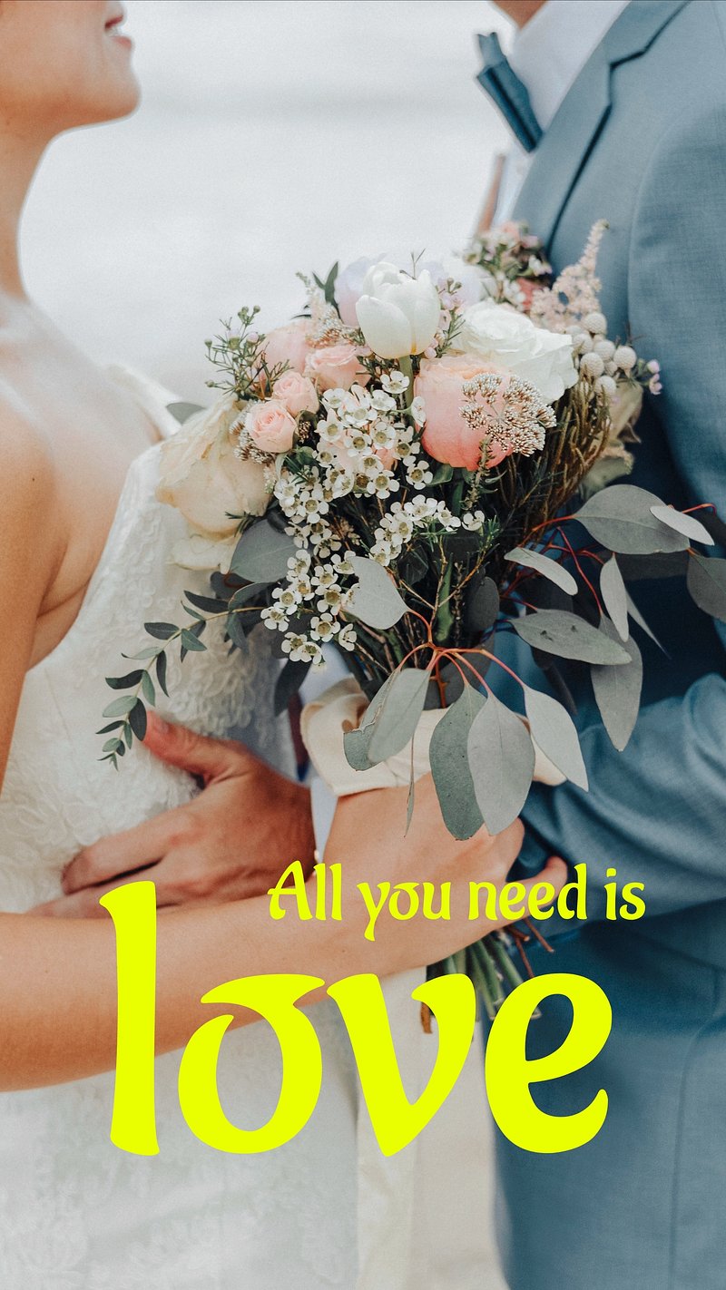 Love is all you need - Template - edding