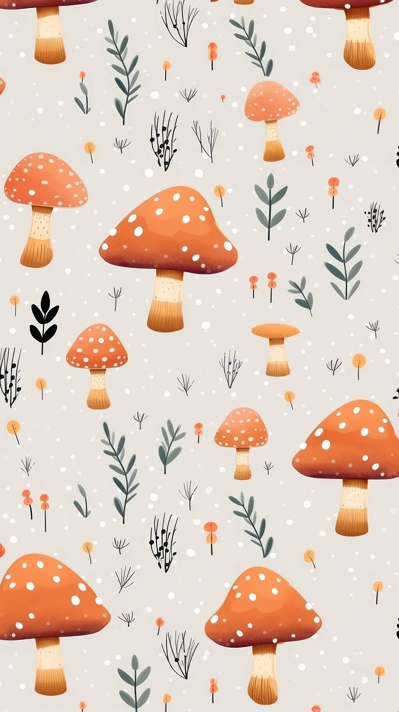 magic mushroom wallpaper