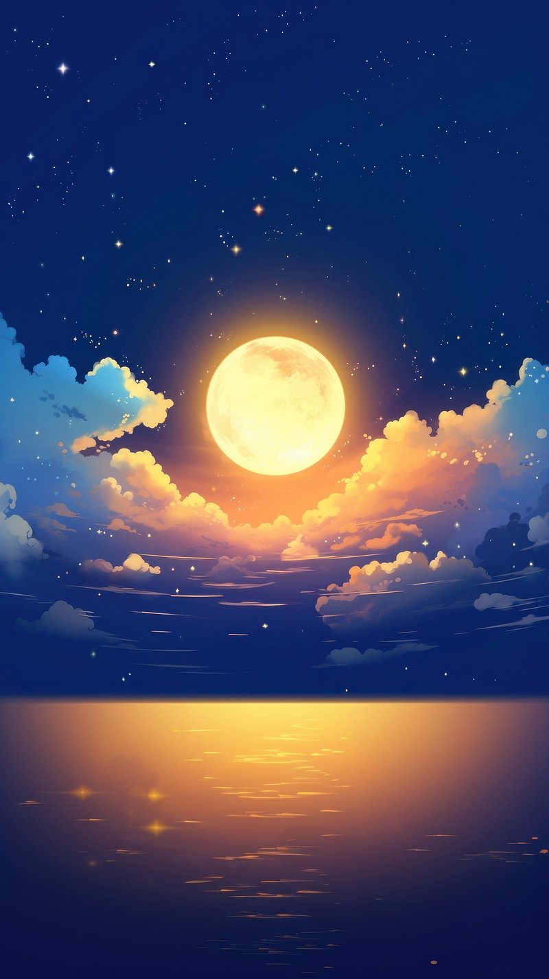 Full Moon Night Images  Free Photos, PNG Stickers, Wallpapers & Backgrounds  - rawpixel