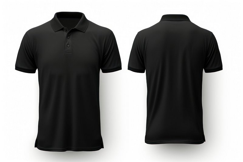 Black T Shirt Template - Free Vectors & PSDs to Download