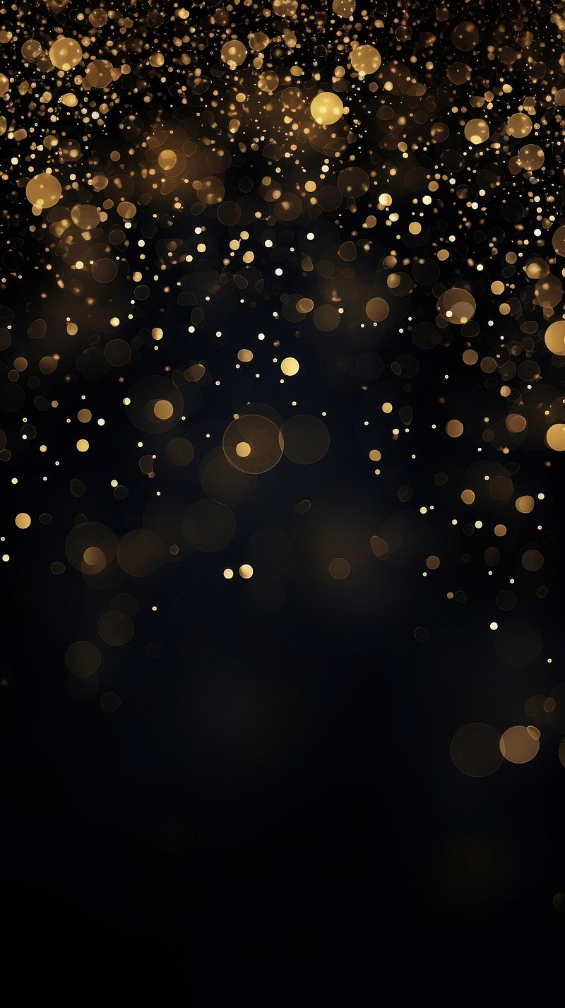 Beautiful Abstract Aesthetic Sparkling Lights Background High