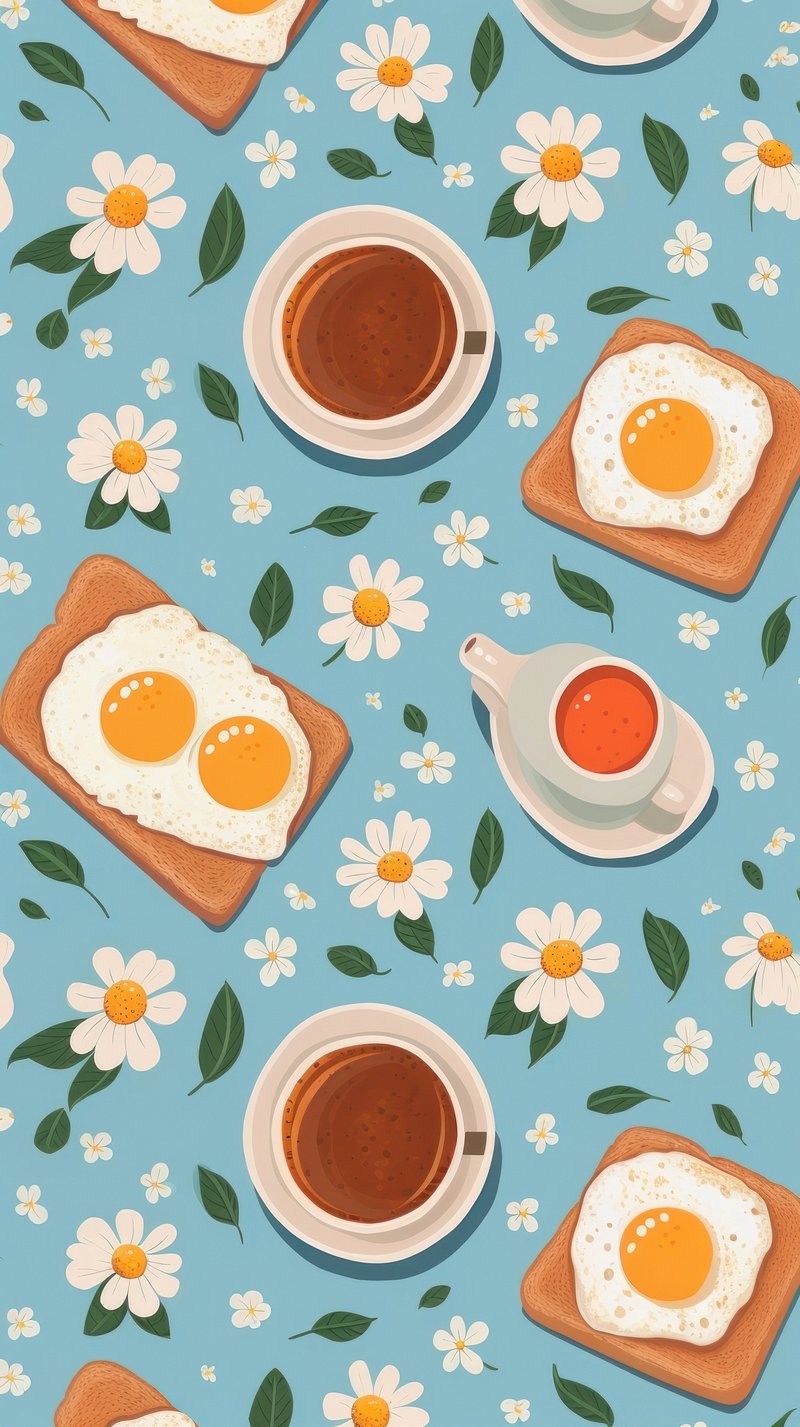 Fried egg on toast png mockup flat lay food photography, free image by  rawpixel.com / Monika