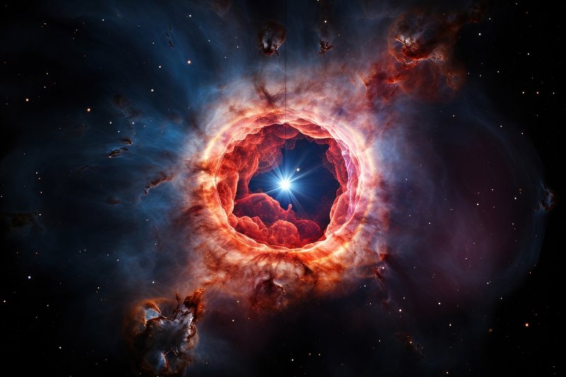 Premium AI Image  Galaxy supernova universe wallpaper