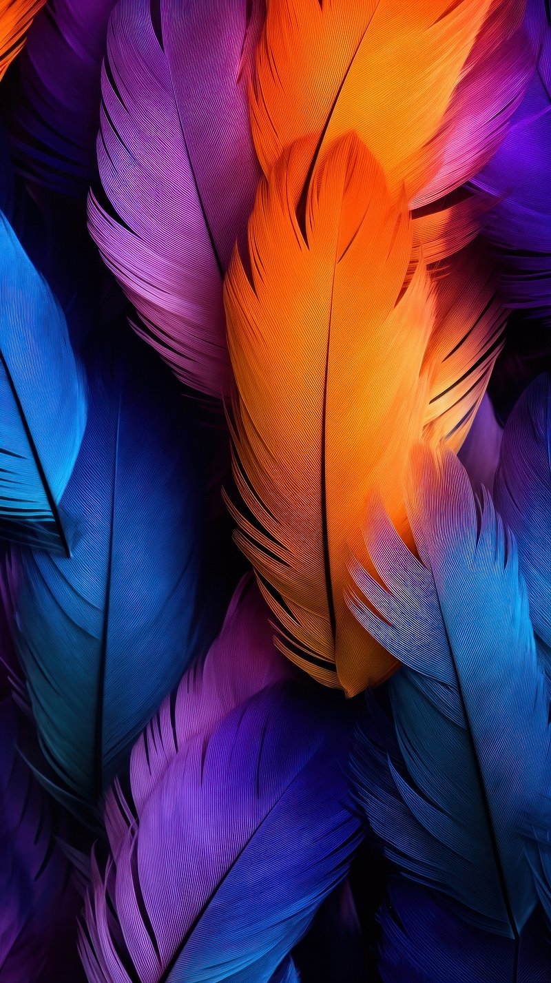 Premium AI Image  Colorful wallpapers for iphone and android