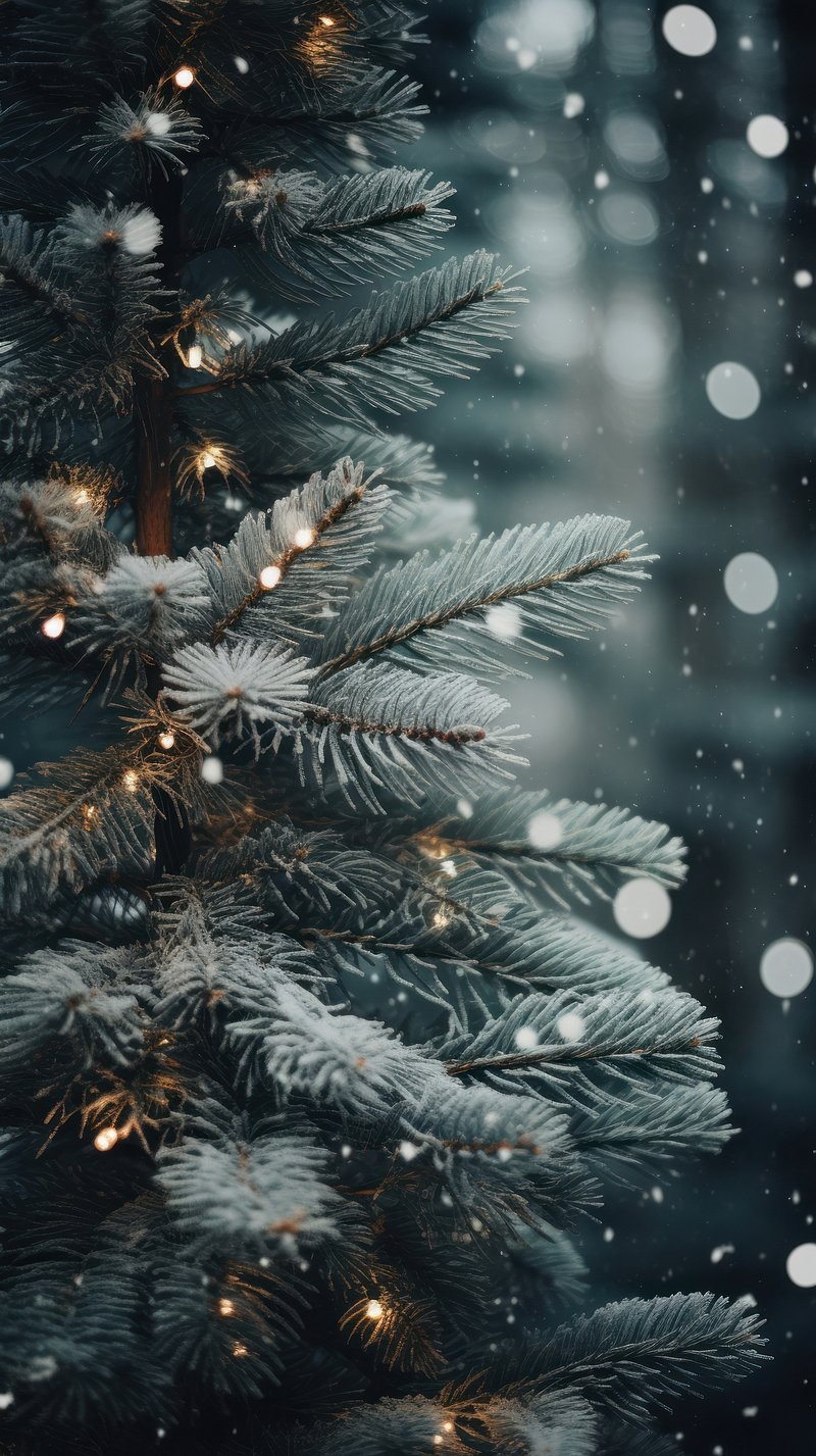 Spruce tree christmas winter plant. | Premium Photo - rawpixel