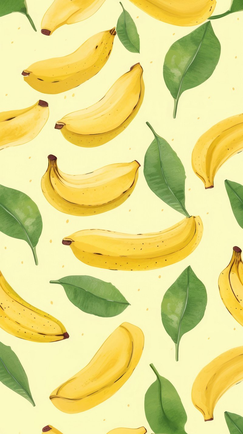 Banana Pattern Images  Free Photos, PNG Stickers, Wallpapers & Backgrounds  - rawpixel
