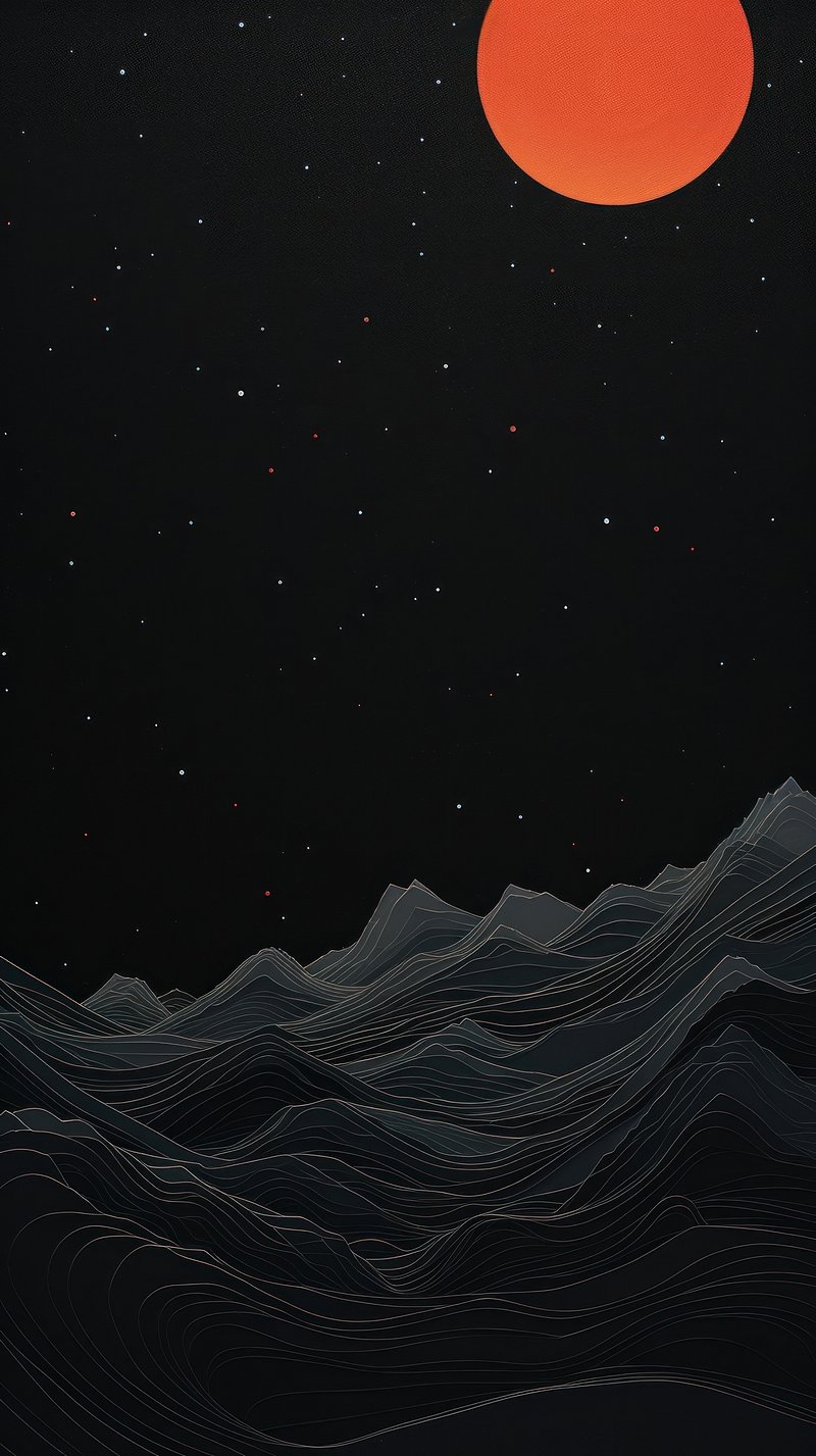 Dark Night Mountains Minimalist 4k  Desktop wallpaper black, Minimalist  wallpaper, Grey minimalist wallpaper