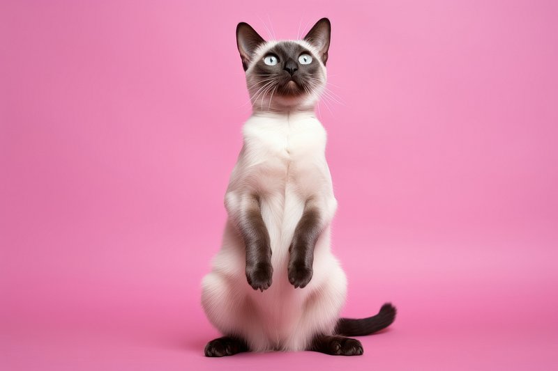 Beppski the Siamese Cat — Ping & Pong