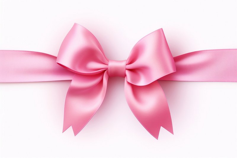 Pink And White Ribbon Frame Stock Illustration - Download Image Now -  Anniversary, Award, Award Ribbon - iStock
