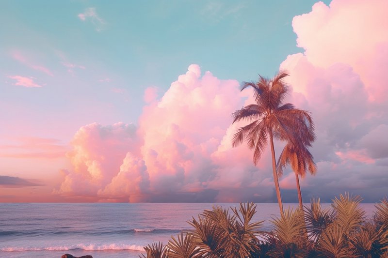 Pink Beach Images | Free Photos, PNG Stickers, Wallpapers & Backgrounds ...