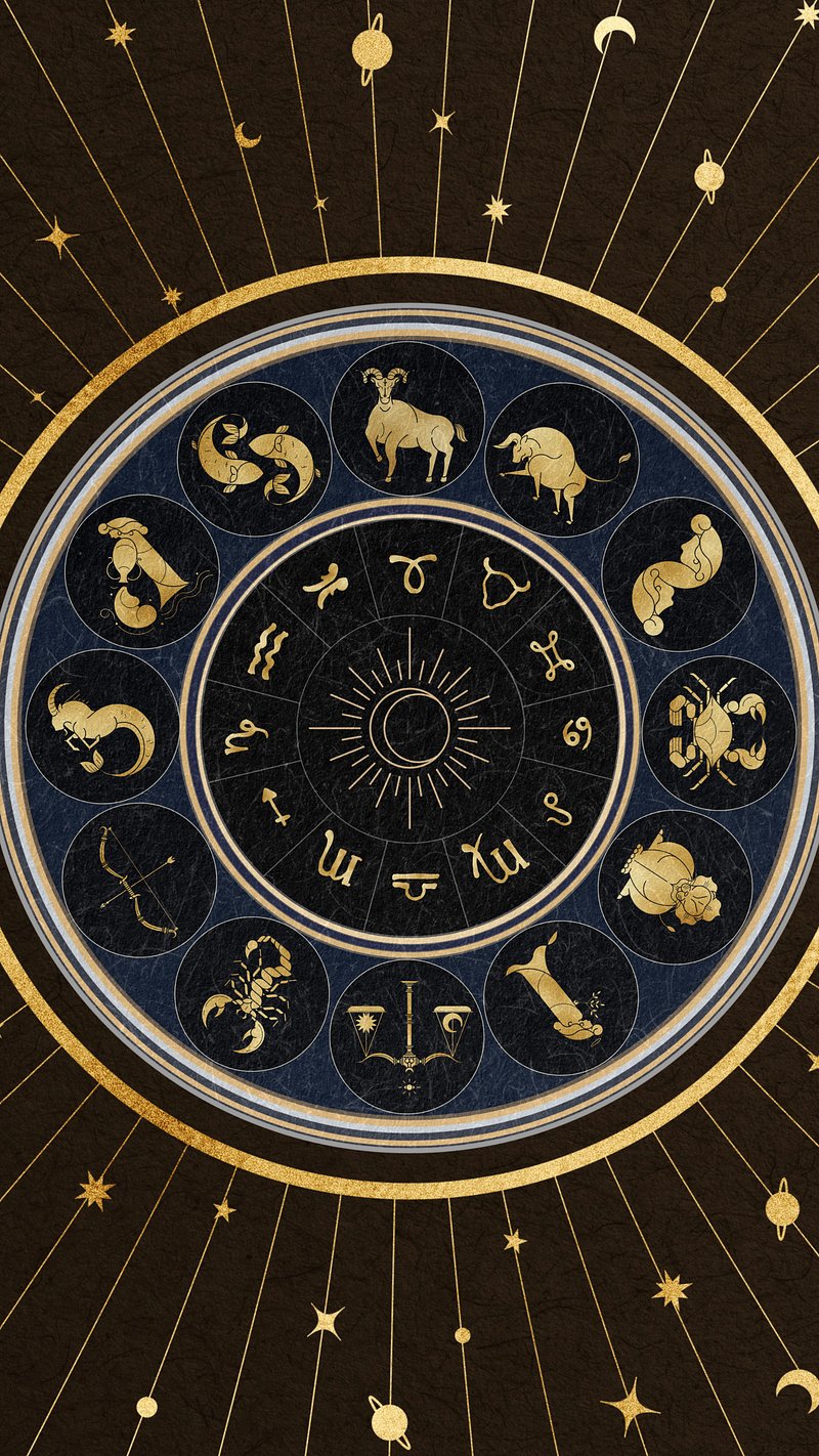Aesthetic zodiac sign iPhone wallpaper, Premium Photo rawpixel
