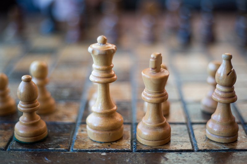 Chess Board & Pieces Free Stock Photo - Public Domain Pictures