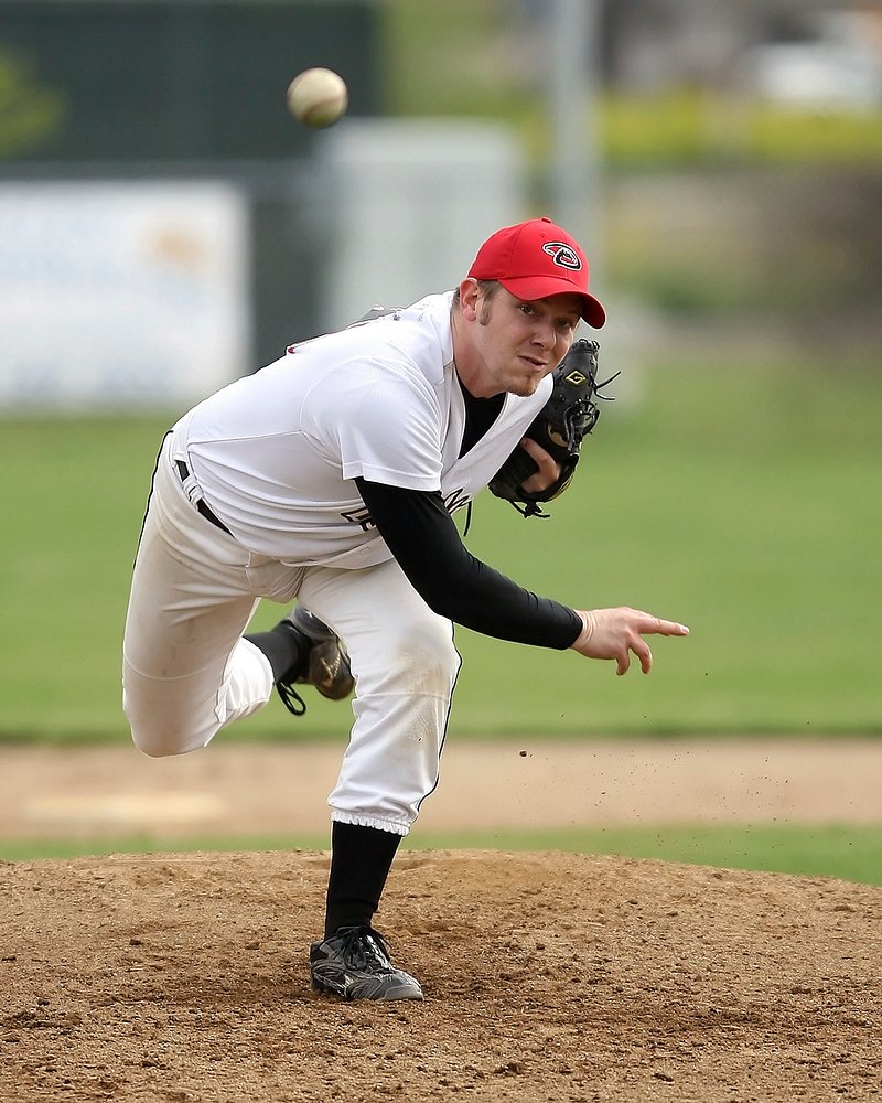 Free Vectors  Pitcher throwing ball