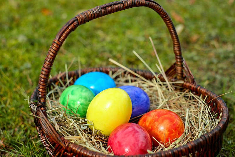 Easter Basket Images  Free Photos, PNG Stickers, Wallpapers & Backgrounds  - rawpixel