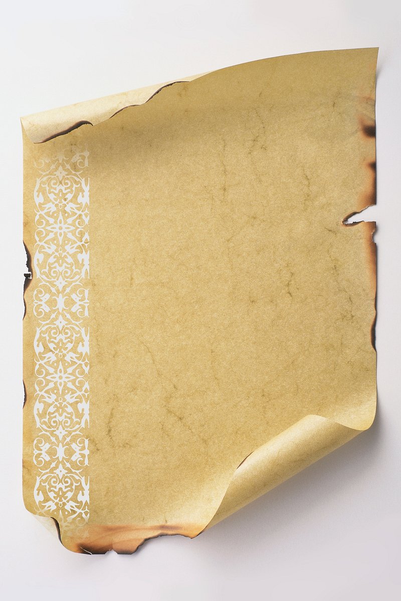 Old parchment paper, free public