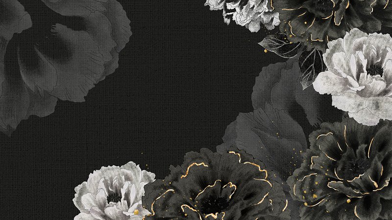 4K Wallpaper For Dark Gallery  Desktop wallpaper, Flower desktop wallpaper,  Aesthetic desktop wallpaper