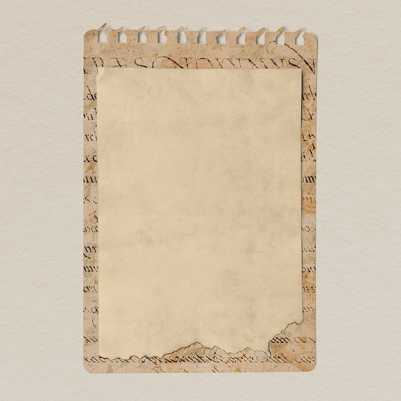 Vintage journal paper note with paper scrap collage background, free image  by rawpixel.com / ton