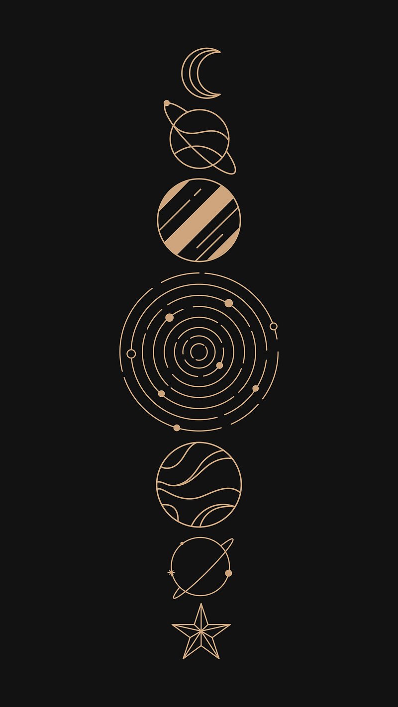 Black Design Wallpaper for Phone