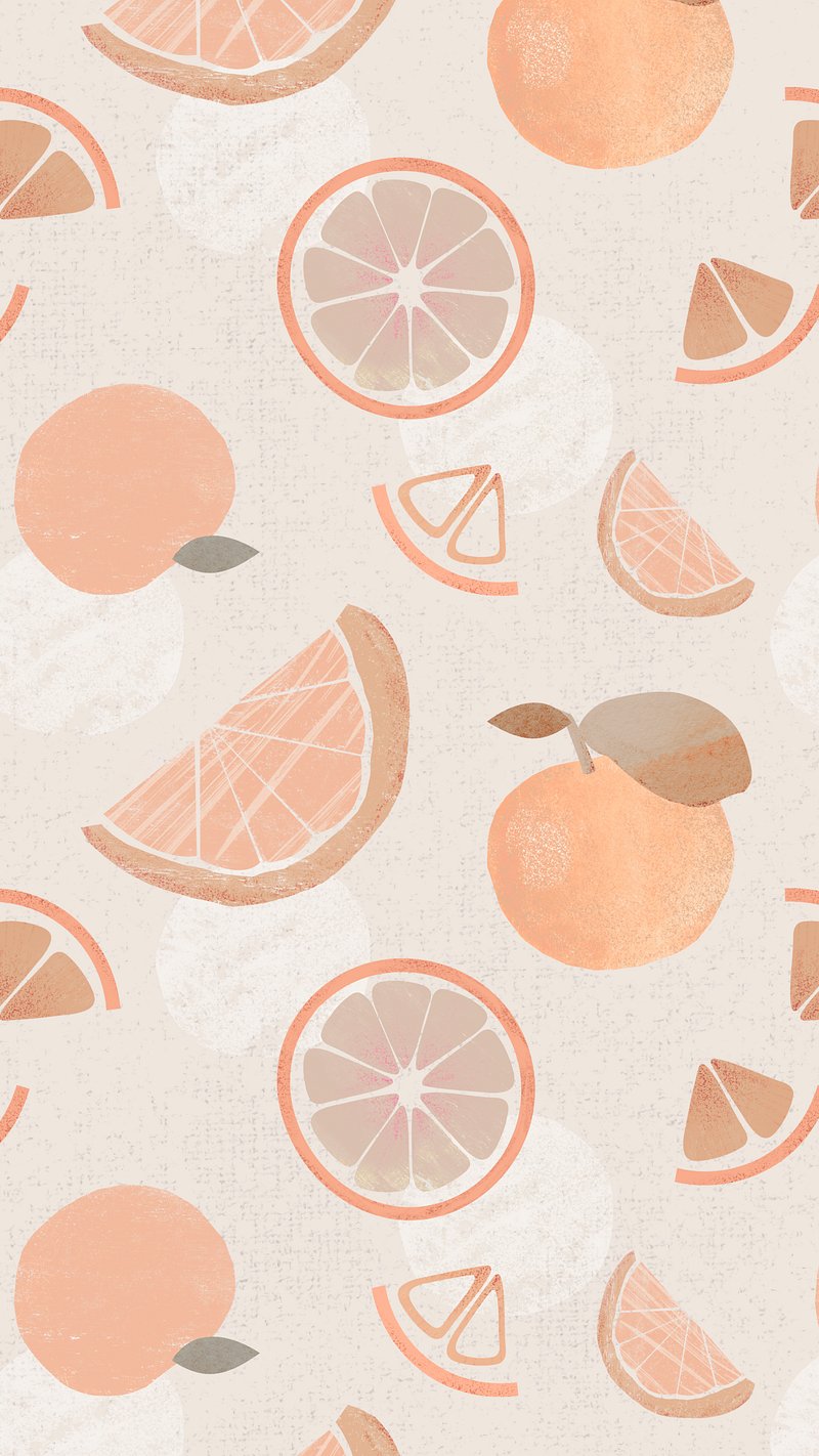 Orange wallpaper | Add zest & passion for life to your home