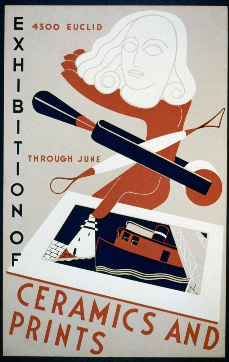 Exhibition of ceramics and prints Free Photo rawpixel