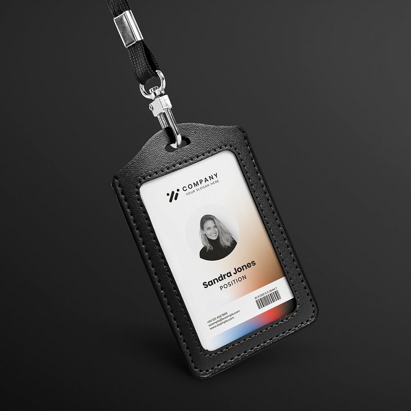 Id Card Holder Mockup Images  Free Photos, PNG Stickers, Wallpapers &  Backgrounds - rawpixel