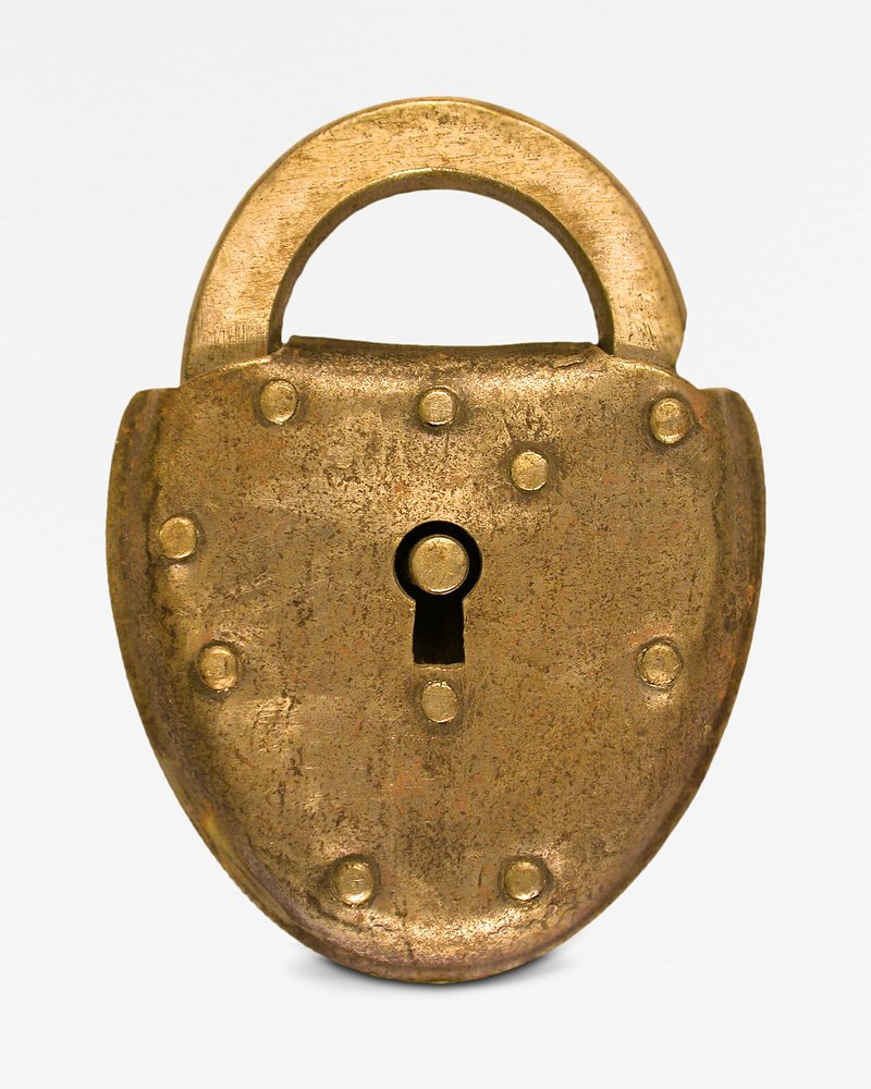 Black And White Old Vintage Padlock Defense Design Secret Vector, Defense,  Design, Secret PNG and Vector with Transparent Background for Free Download