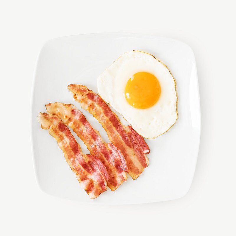 Fried egg png collage element