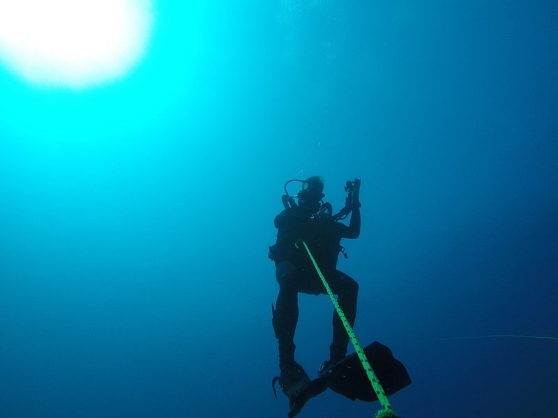 Scuba diving Maldivesy. Free public