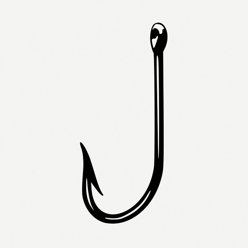 Vintage Fishing Hook Images  Free Photos, PNG Stickers