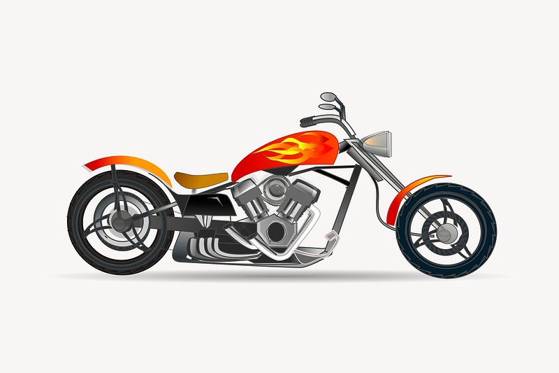 harley motorcycle clip art free