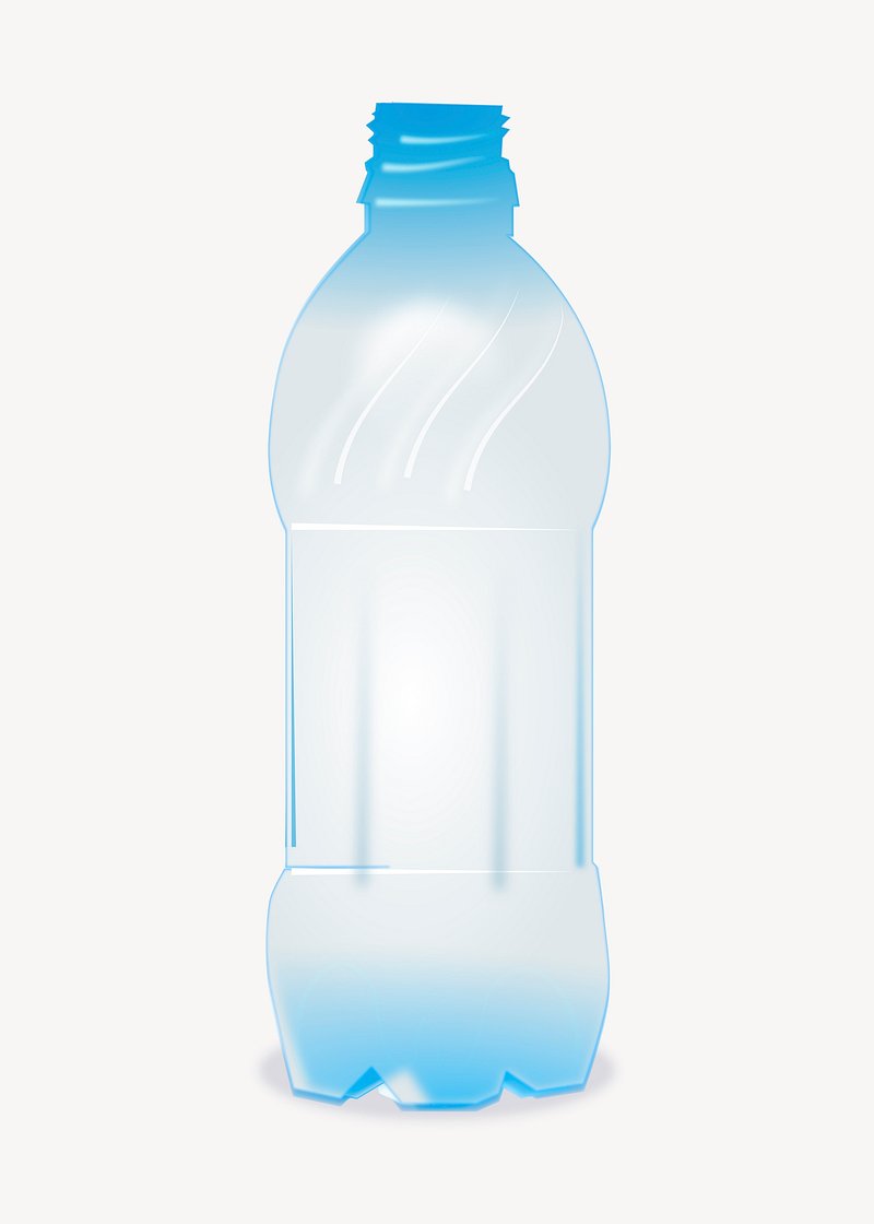 empty plastic bottle clipart