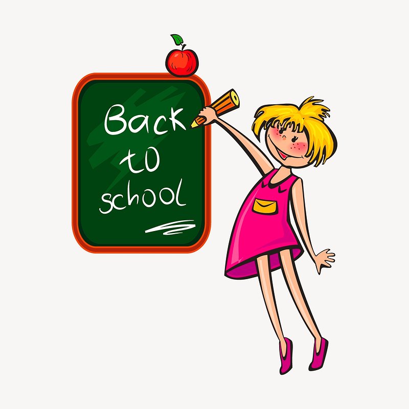Back To School PNG Image, Back To School Hand Drawn Back To School Day  Cartoon Font, Stationery, School Season, School Opens PNG Image For Free  Download