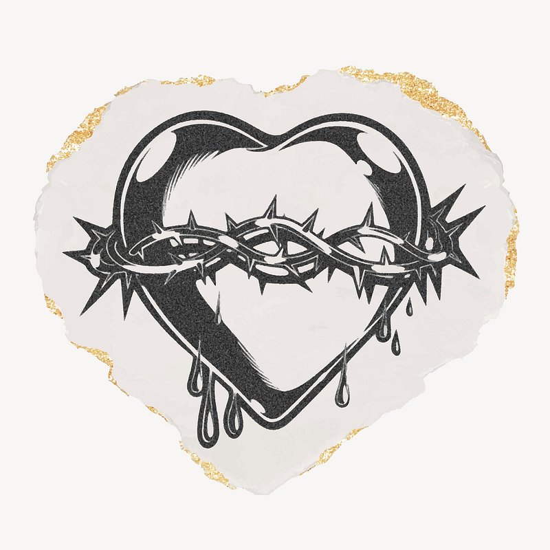 tattoo wire broken heart