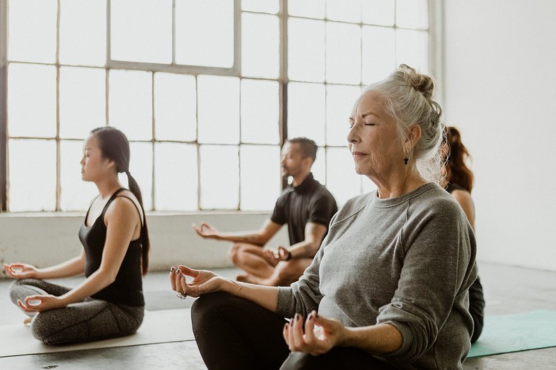 Senior Yoga Images  Free Photos, PNG Stickers, Wallpapers & Backgrounds -  rawpixel