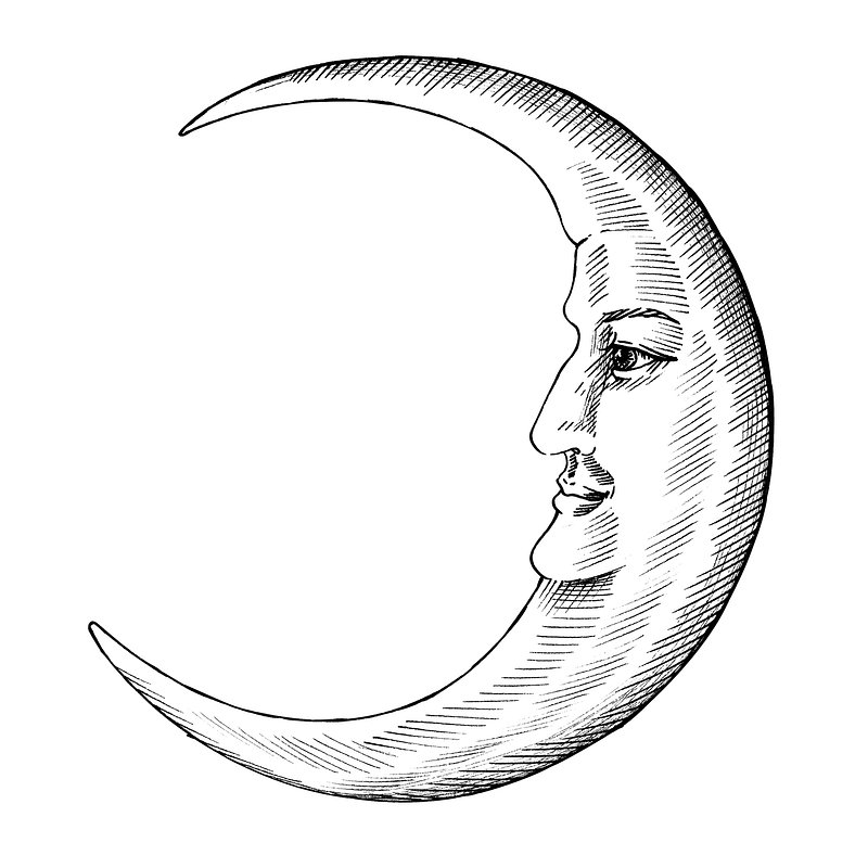 Vintage Moon Icons - Free SVG & PNG Vintage Moon Images - Noun Project