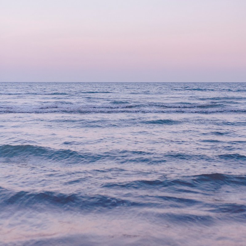 Ocean landscape purple sea background | Free Photo - rawpixel