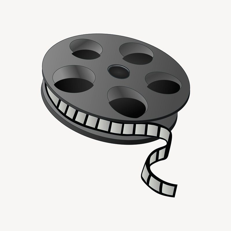 free clipart movie reel