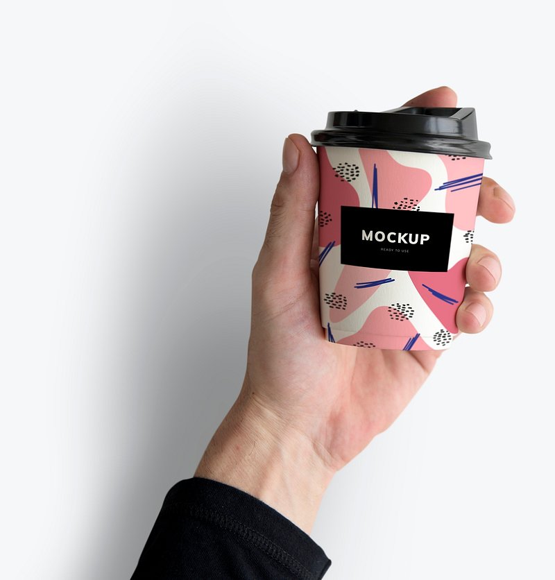 Takeaway coffee cup in a car, free image by rawpixel.com