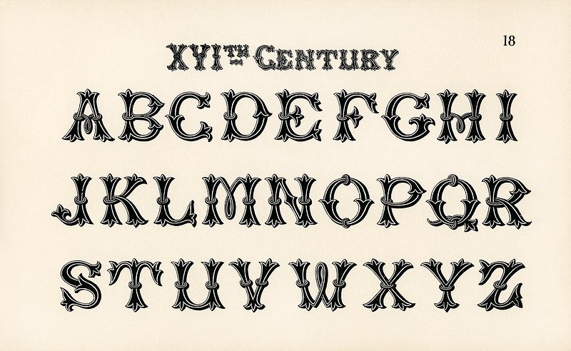 century font