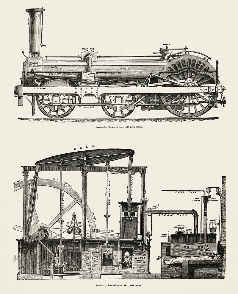 What were steam engines first used for фото 99