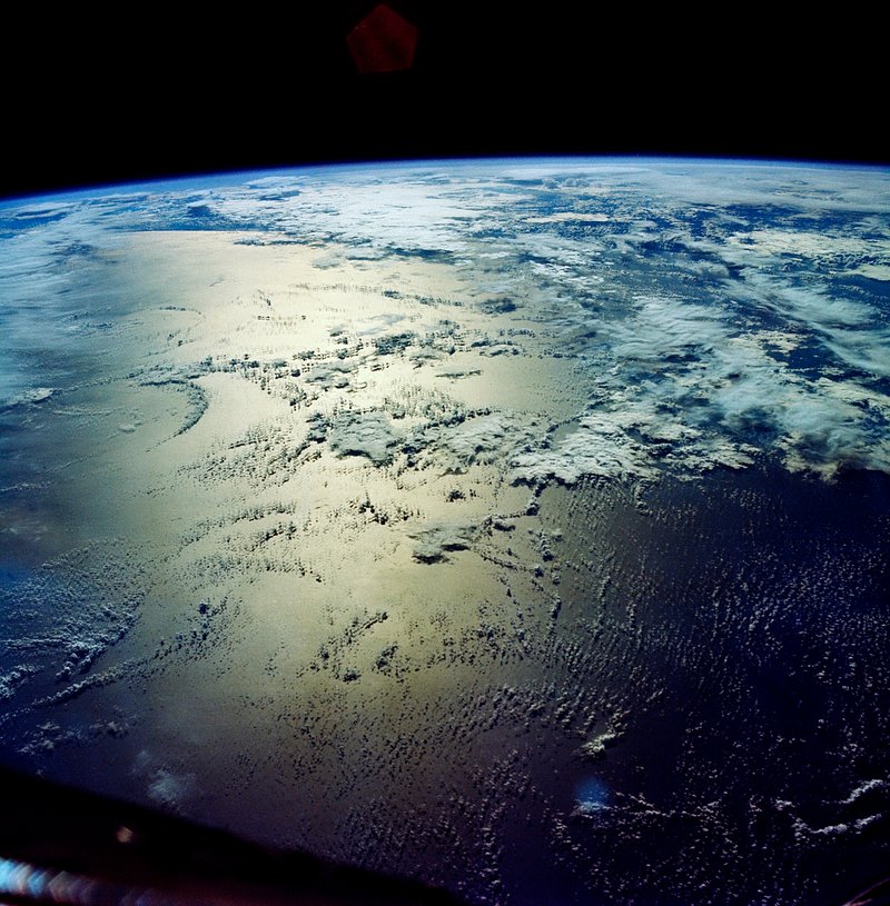 planet earth seen from space