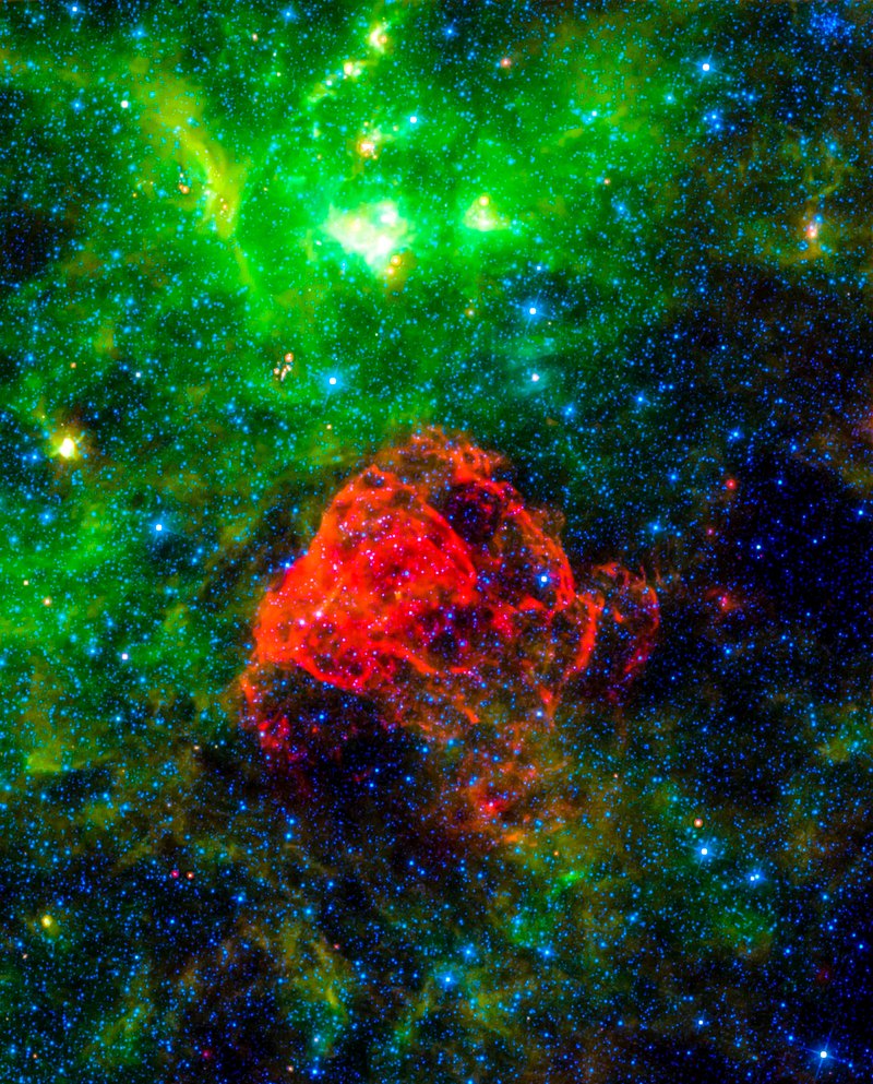 Image nebula taken using NASA